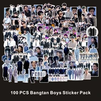 100pcsset kpop stray kids butter proof stickers straykids photo 7fates album stickers noeasy go live seasons greetings