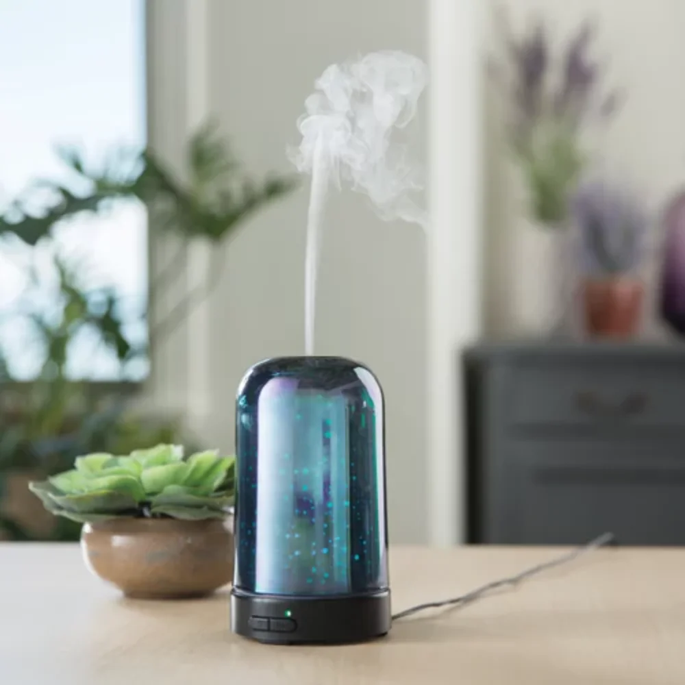 

2023 New Airome 100 ML Ultrasonic Essential Oil Diffuser, Galaxy, Black Glass