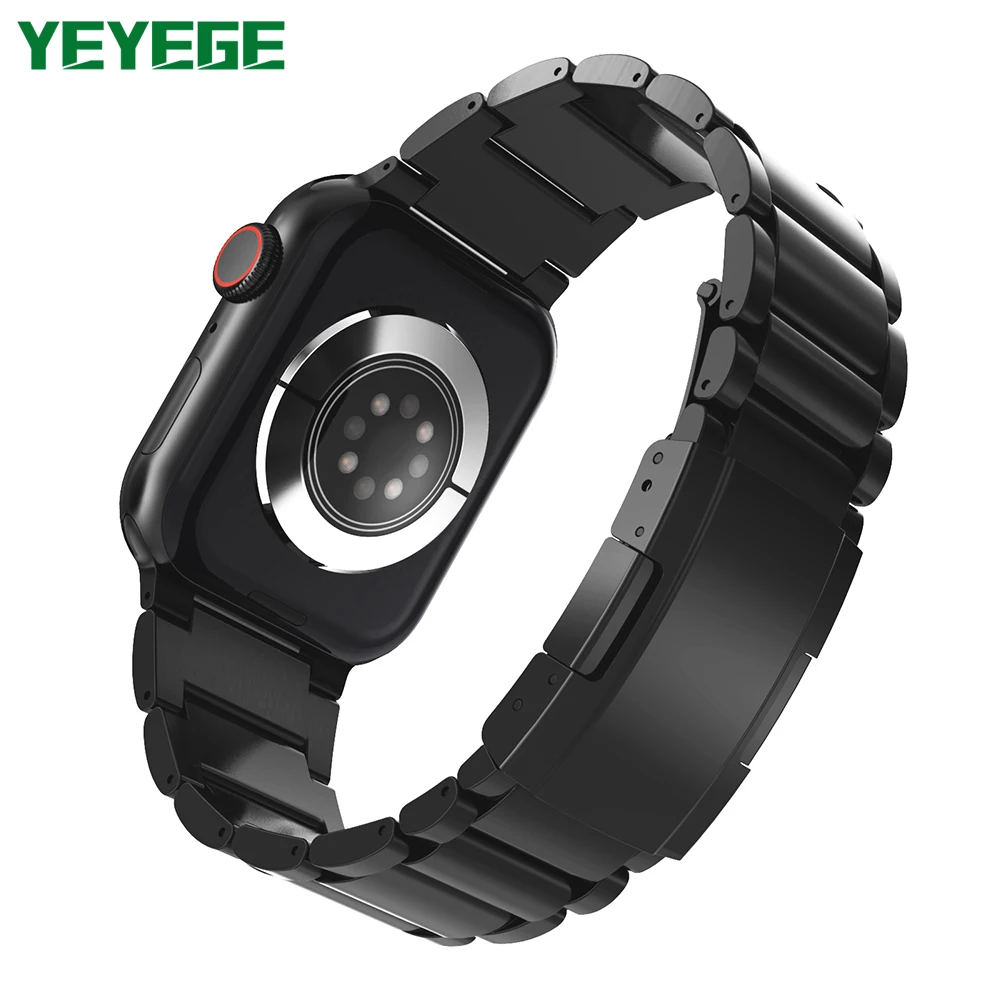 Titanium Alloy Strap for Apple Watch Band 8 7 6 5 4 3 SE Bracelet Metal Stainless Steel IWatch Ultra 49mm Replacement Wristband