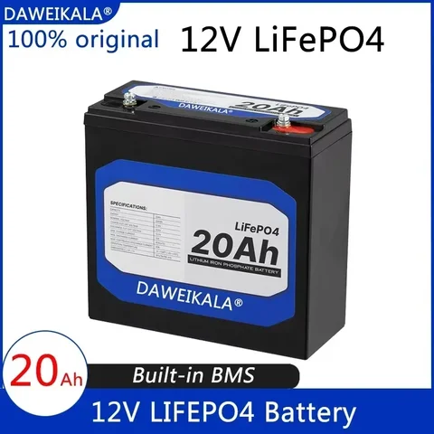 Dadolii LiFePO4 Battery Pack 12В 20Ач