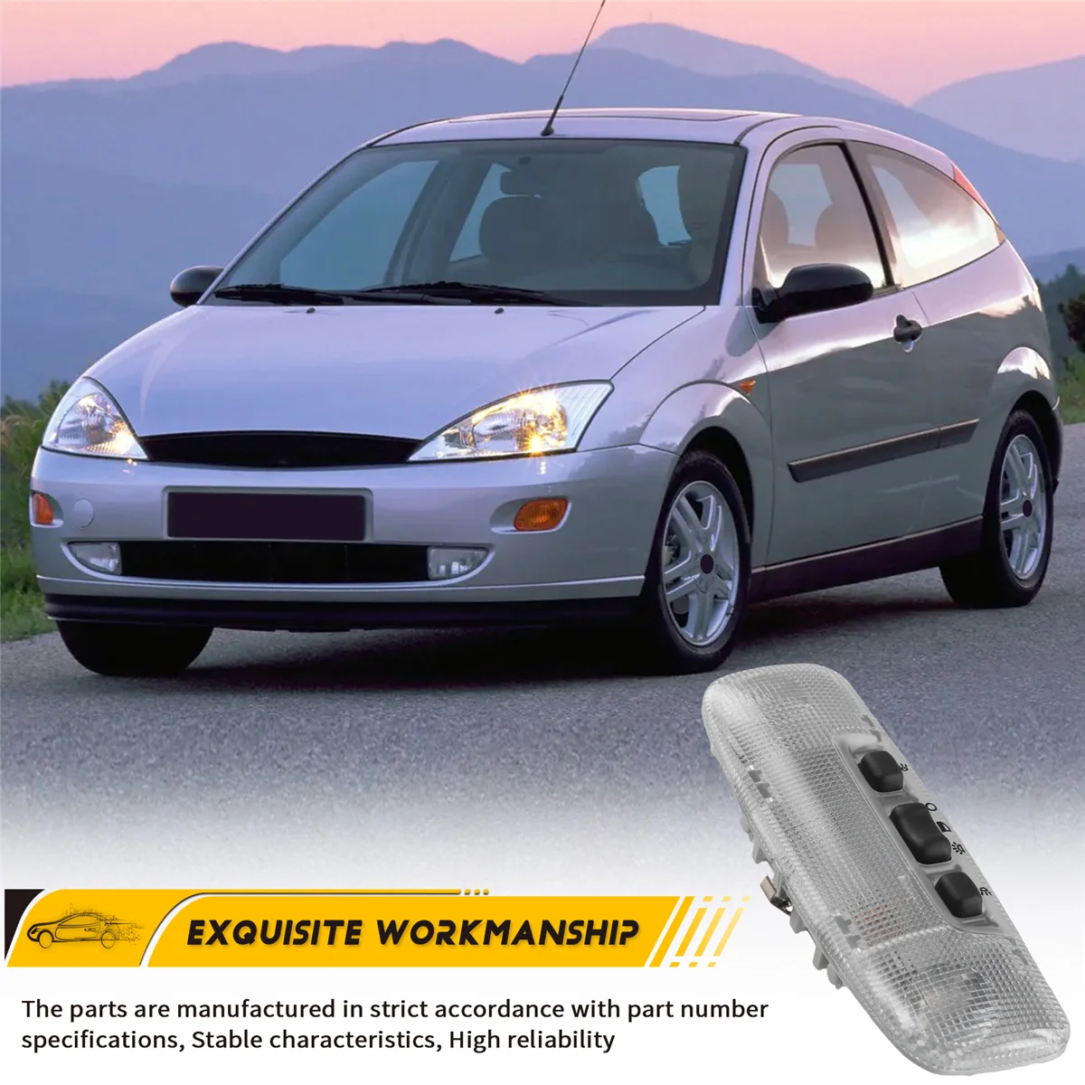 Новые потолочные светильники переднего внутреннего освещения XS4113K767AA для Ford Focus