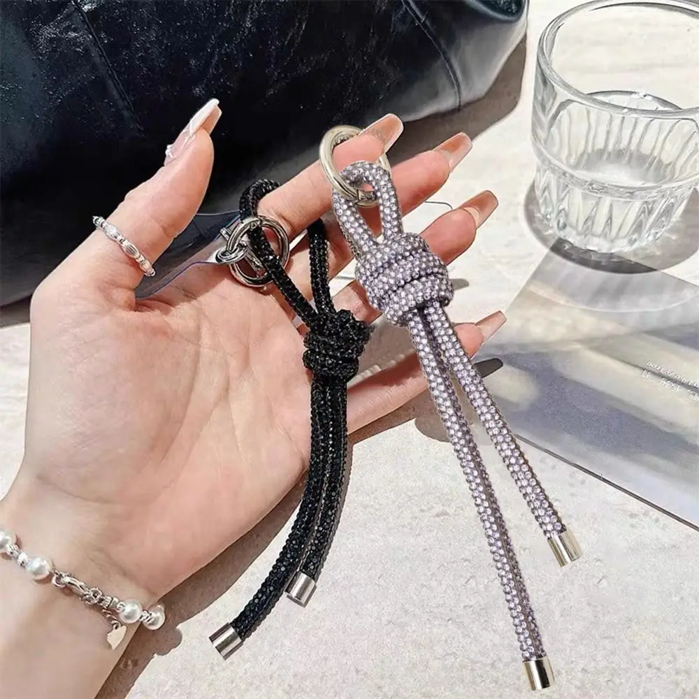 Модный блестящий ремешок для телефона сумка с подвеской и бриллиантами женский