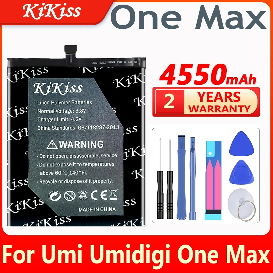 

4550mAh Battery For UMI Umidigi One Max OneMax High Capacity Batteries