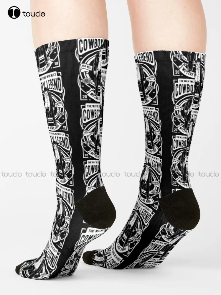 

Cowboy Cowboy Bebop Socks Running Socks Womens Harajuku Personalized Custom Unisex Adult Teen Youth Socks 360° Digital Print Art