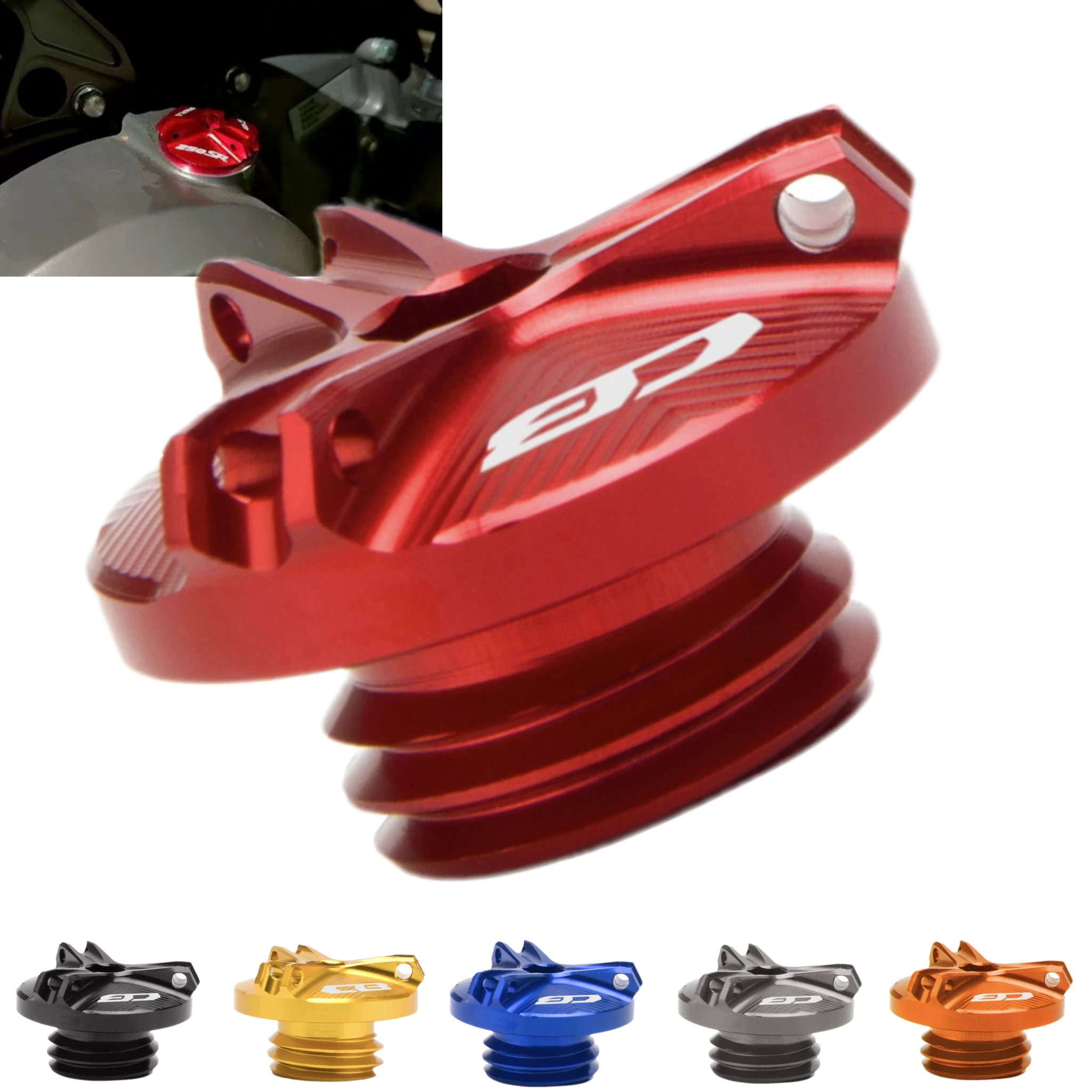 

For Honda CB190 CB300R CB650R CB1000R CB500 Motorcycle Engine Plug Cover Oil Filler Cover Cap Protective Accessories