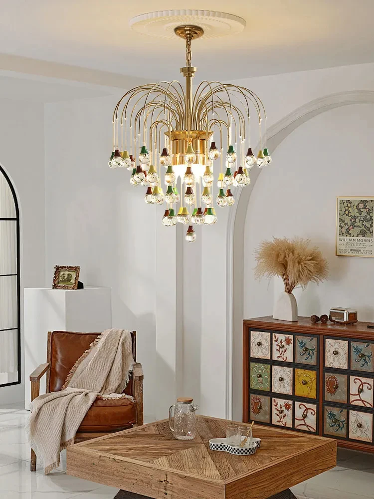 2024 г. специальная Потолочная люстра с искусственным кристаллом Angel's Tear K9