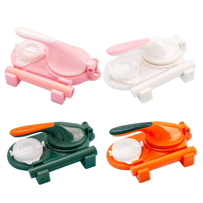 

Dumpling Wrapper Maker Manual Press Tool Set Dumpling Skin Dough Presser Mold