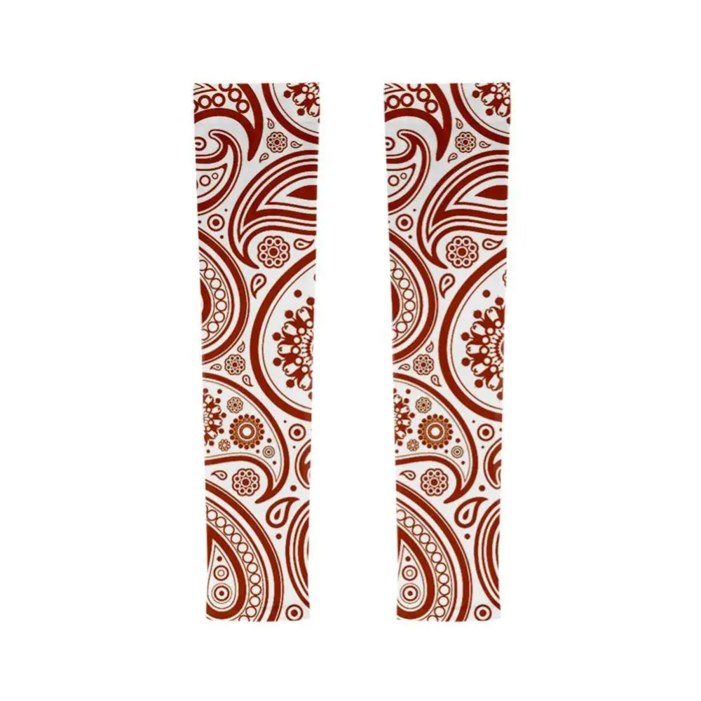 

2PCS Arm Sleeves Ice Fabric Breathable Quick Dry Running Sportswear Sun UV Protection Long Arm Cover Cycling Arm Sleeves