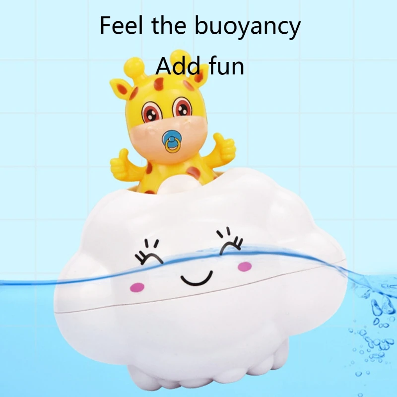 Cloud Shower Toy Water Toy Interactive Bath Play Interesting Birthday Gift Shower Rose for Toddlers Baby Mold BPA Free