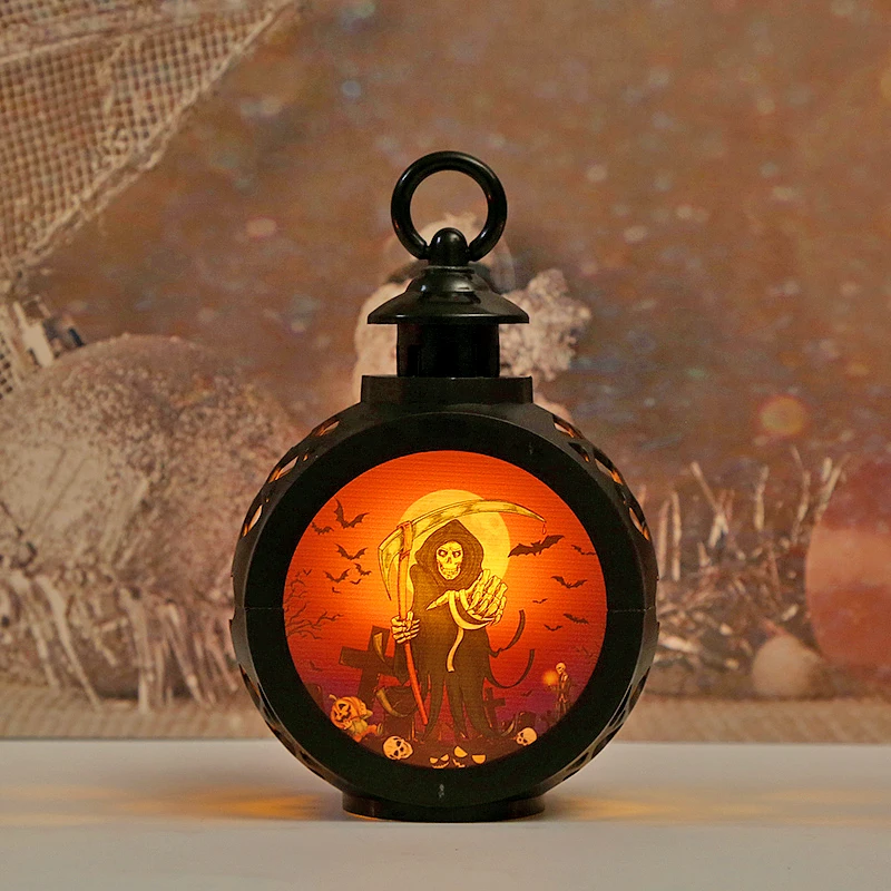 

Pumpkin Lantern Halloween Rave Party LED Light Ornament Fairy Light Christmas Home LED Outdoor Garden Wedding Decoration Navidad