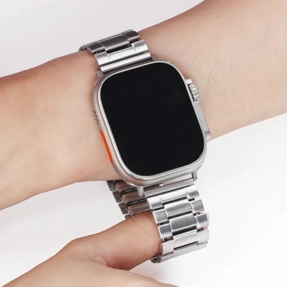 Эластичный ремешок из нержавеющей стали универсальный браслет 22 мм для Seiko Huawei