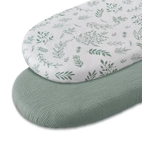 1/2 шт. 32x17 муслиновые простыни для люльки для маленьких девочек и мальчиков, мягкие дышащие простыни для люльки, подходящие для овальной колыбели, корзины Moses