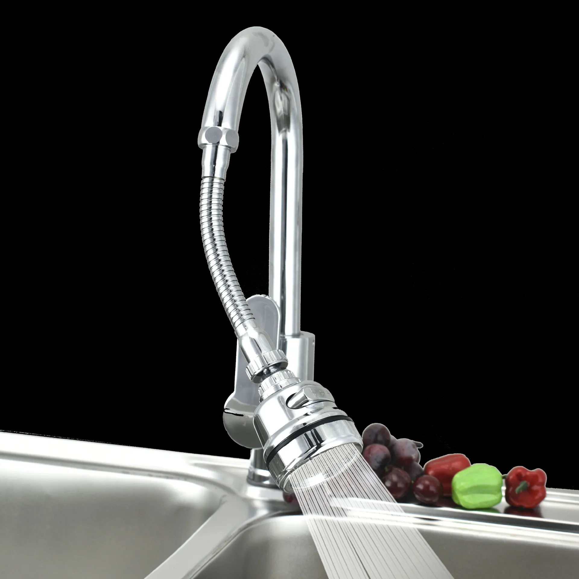 

Lengthening Extender Gourmet Kitchen Faucets Faucet Splash Head Water Tap Nozzle Pressurized Sprinkler Head Bathroom Accessories