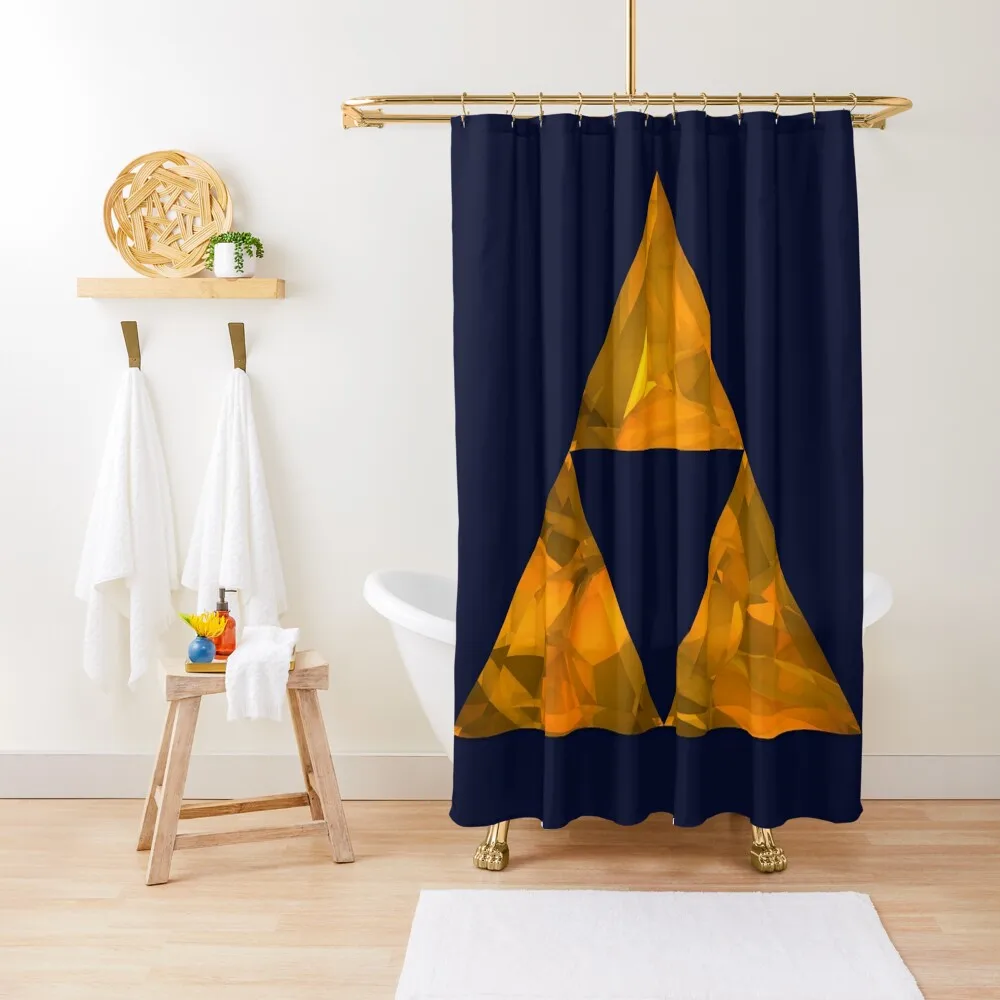 Занавеска для душа Triforce Shattered Crystal водонепроницаемая занавеска и ванной комнаты