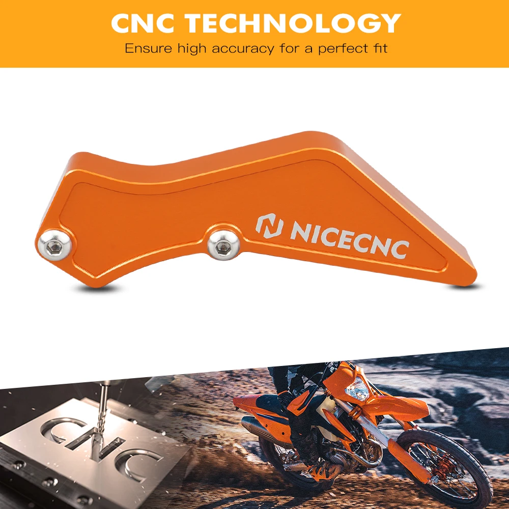 Чехол NiceCNC для мотоцикла 4T защитный чехол цепи защитная крышка KTM 250 350 EXC-F SXF XC-F