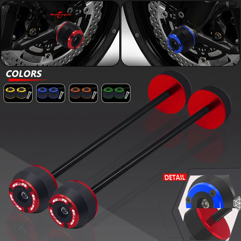 Moto Gsr Anteriore E Posteriore Ruota Forcella Assale Cursori Crash Cap Caduta Pad Di Protezione Per Gsr600 Gsr750 Gsxs 750 2008-2023