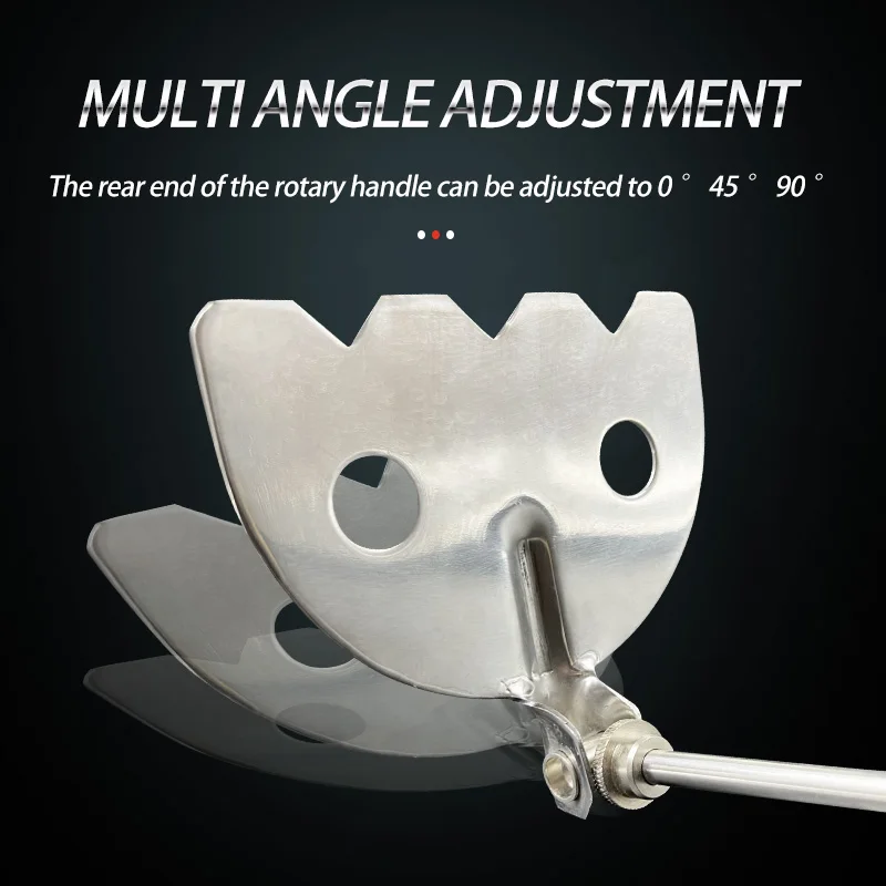 Приманка-креветка из нержавеющей стали с 2 отверстиями