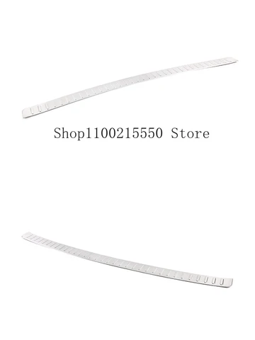 Для Mercedes Benz GLE GLS Class W167 X167 2020, задний внешний бампер из нержавеющей стали, защитная крышка, накладка, автомобильные аксессуары