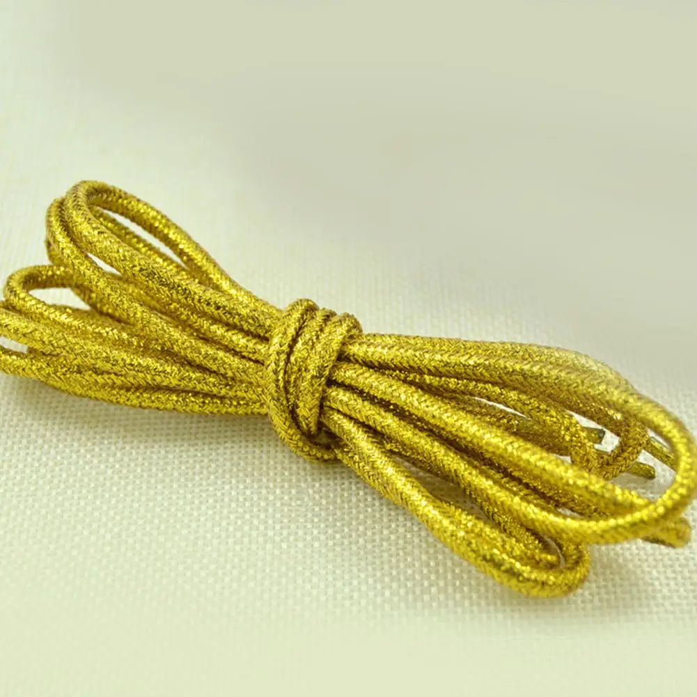 1 Pair Fashion Shiny Round Colorful Bright Shoelaces Canvas Sneakers Sports Casual Shoes Laces Strings Dropship New