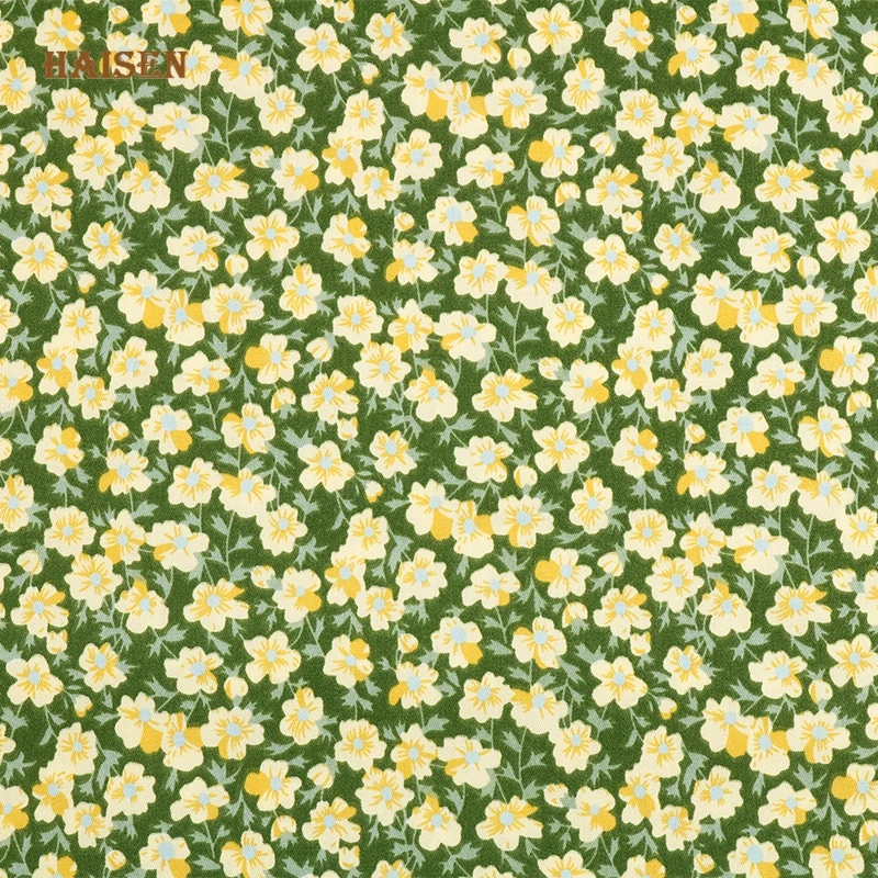 Хлопчатобумажная ткань с принтом серии Hibiscus для самостоятельного шитья детское