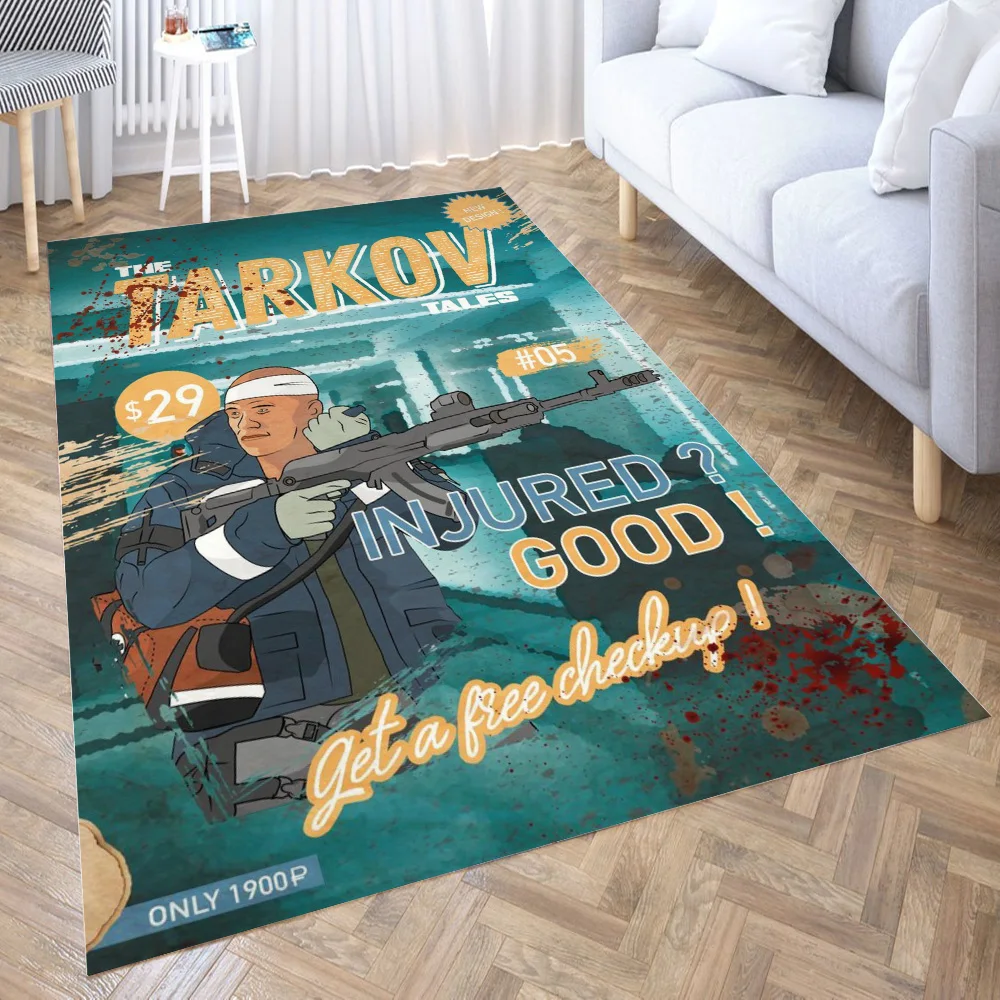 

Tarkov Tales Sanitar V2 Rug Floor Mats Carpet for Living Room Doormat Plush Non-slip Chair Mat Bathroom Carpet