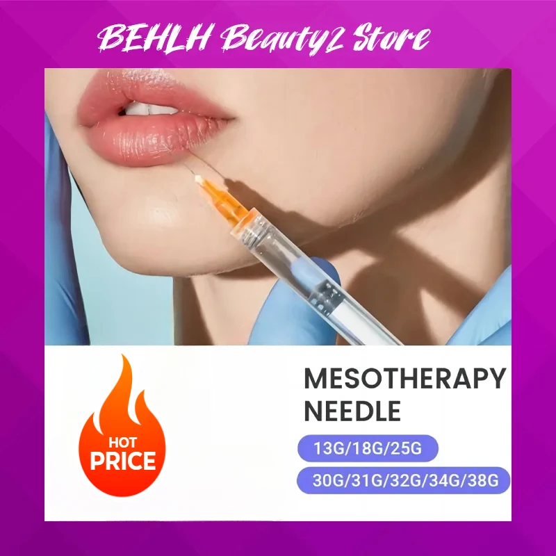 Одноразовая пластиковая медицинская красота 30G 18G 25G 27G 31G 32G 34G безболезненная