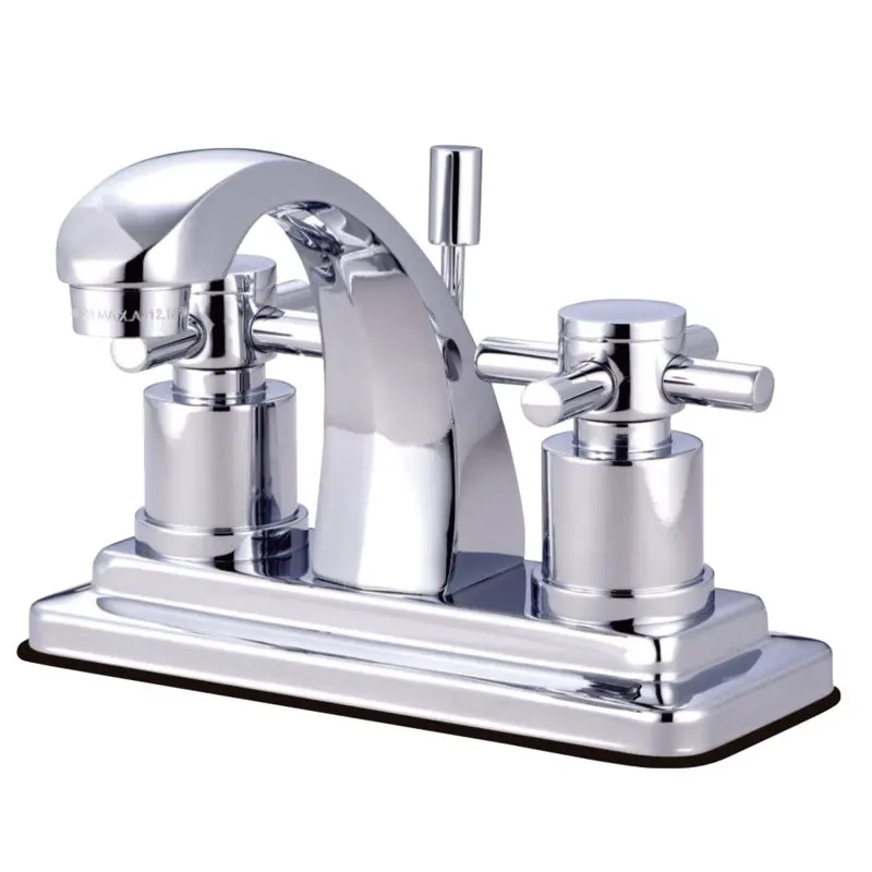 

KS4641DX 4 дюйма Centerset для ванной комнаты кран, полированный хром