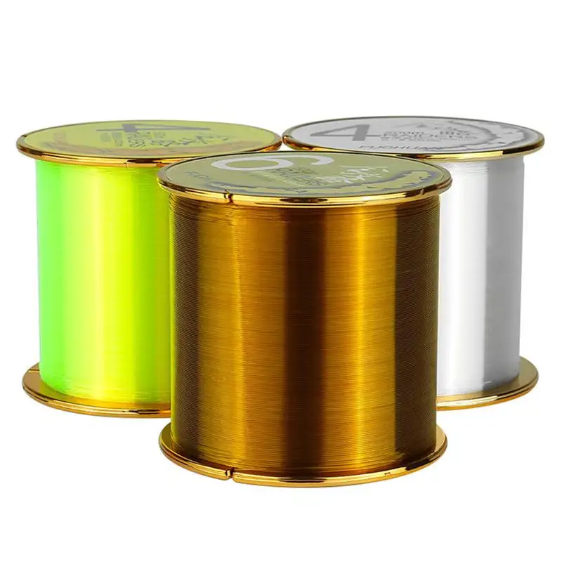 

3 rolls of Fishing Line 500M Nylon Fishing Rope for Lure Sea Bank Fishing