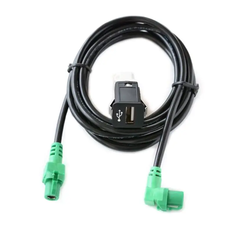 

Auto USB Socket Adapter with Cable Fit for E60 E81 E70 E90 F12 F30 F10 F25 Dropship