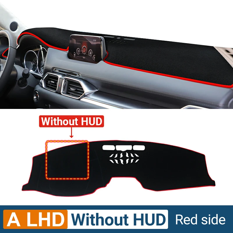 

Накладка На Приборную Панель Mazda CX-5 (KF) 2017-2024: Защита От Солнца, УФ-излучения, Нескользящий Коврик