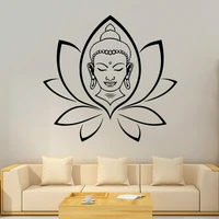 holy buddha stickers religion vinyl wall sticker for living room decal decor mural bedroom wall art decals muurstickers
