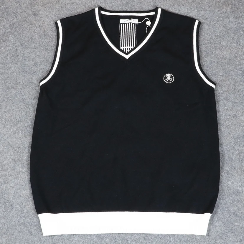 

Жилетка для гольфа новый осенне-зимний теплый мужской спортивный жилет с запахом