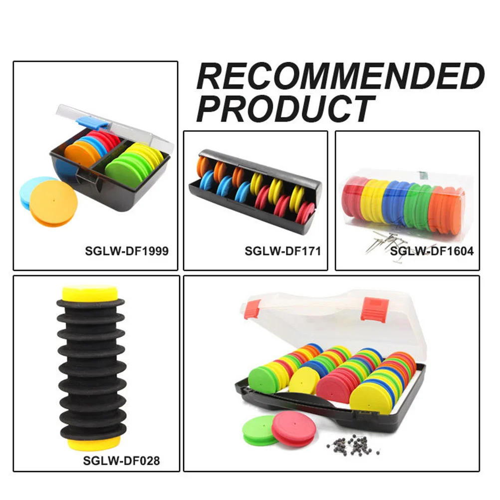 

10pcs Fishing Line Holder Board Winding Board Tool Fishing Line Organizer (Mixed Color)