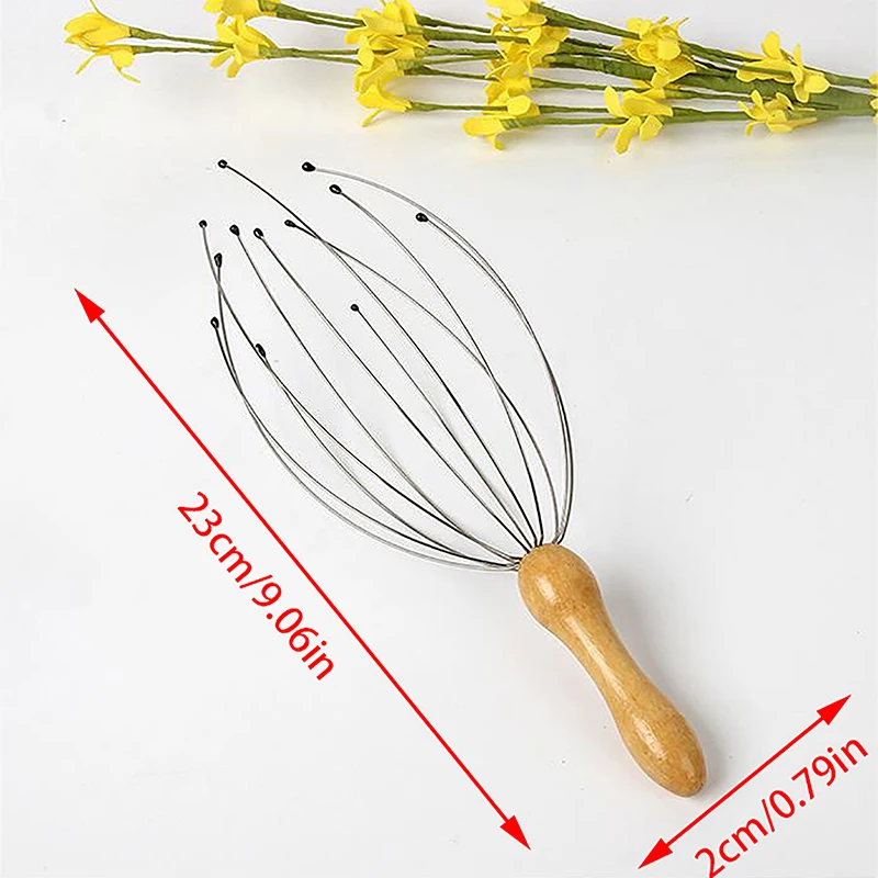 Массажер-Осьминог для головы и кожи