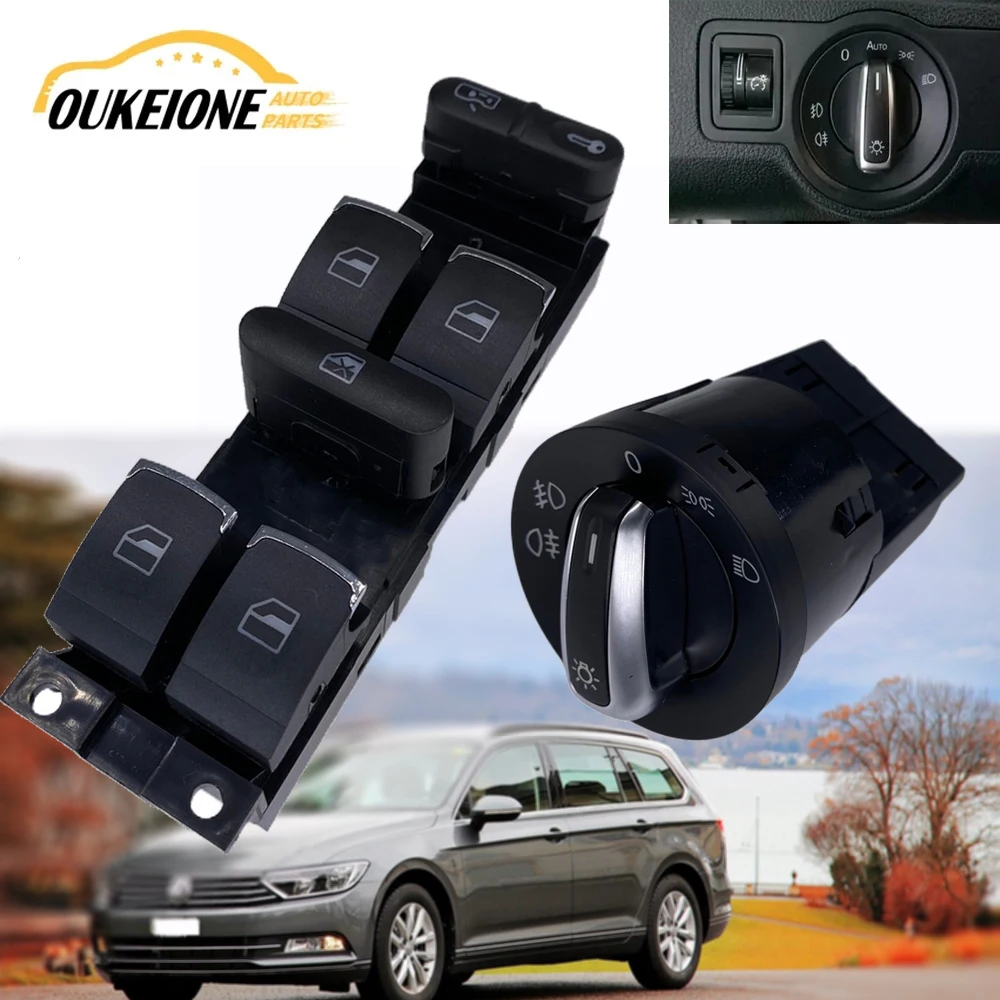 Переключатель Стеклоподъемника для VW Volkswagen Golf 4 Jetta MK4 Bora Passat 1999-2005 кнопка