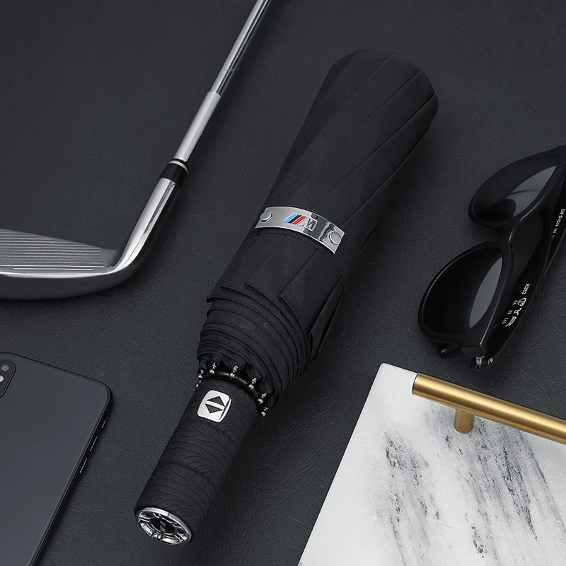 

Car Styling Car Portable Folding Umbrella Sunshade For BMW E46 E39 E38 E90 E60 E36 X5 X3 X6 with M/Powered By M Logo