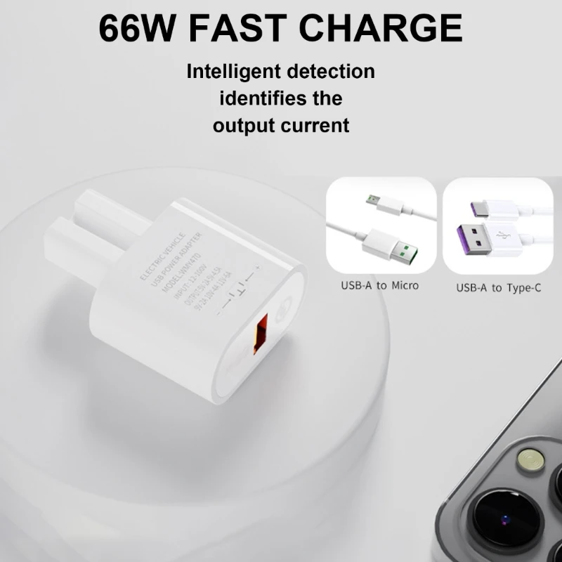 Зарядное устройство USB 66 Вт QC3.0