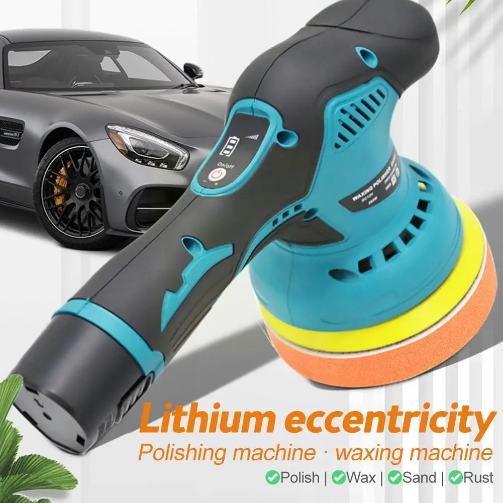 

DC12V Cordless Car Polisher 8 Gears Lithium Electric Polishing Waxing Machine For Repairing Scratches Wireless Sander Polis L3R4