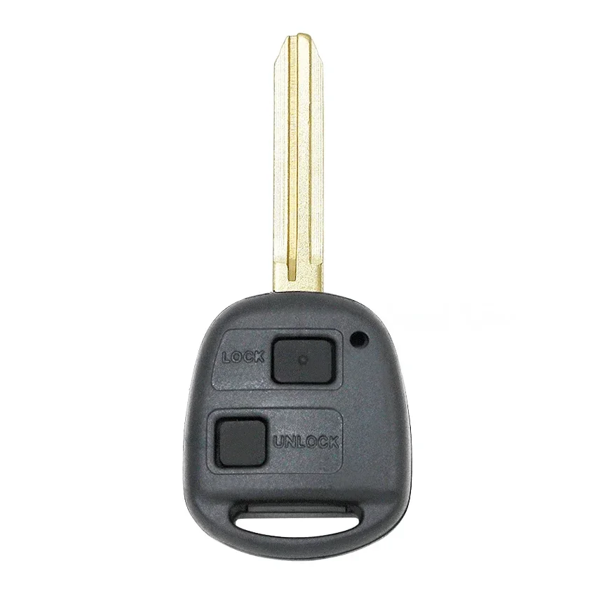 Ecusells корпус дистанционного ключа для Toyota Yaris Prado Tarago Camry Corolla TOY43