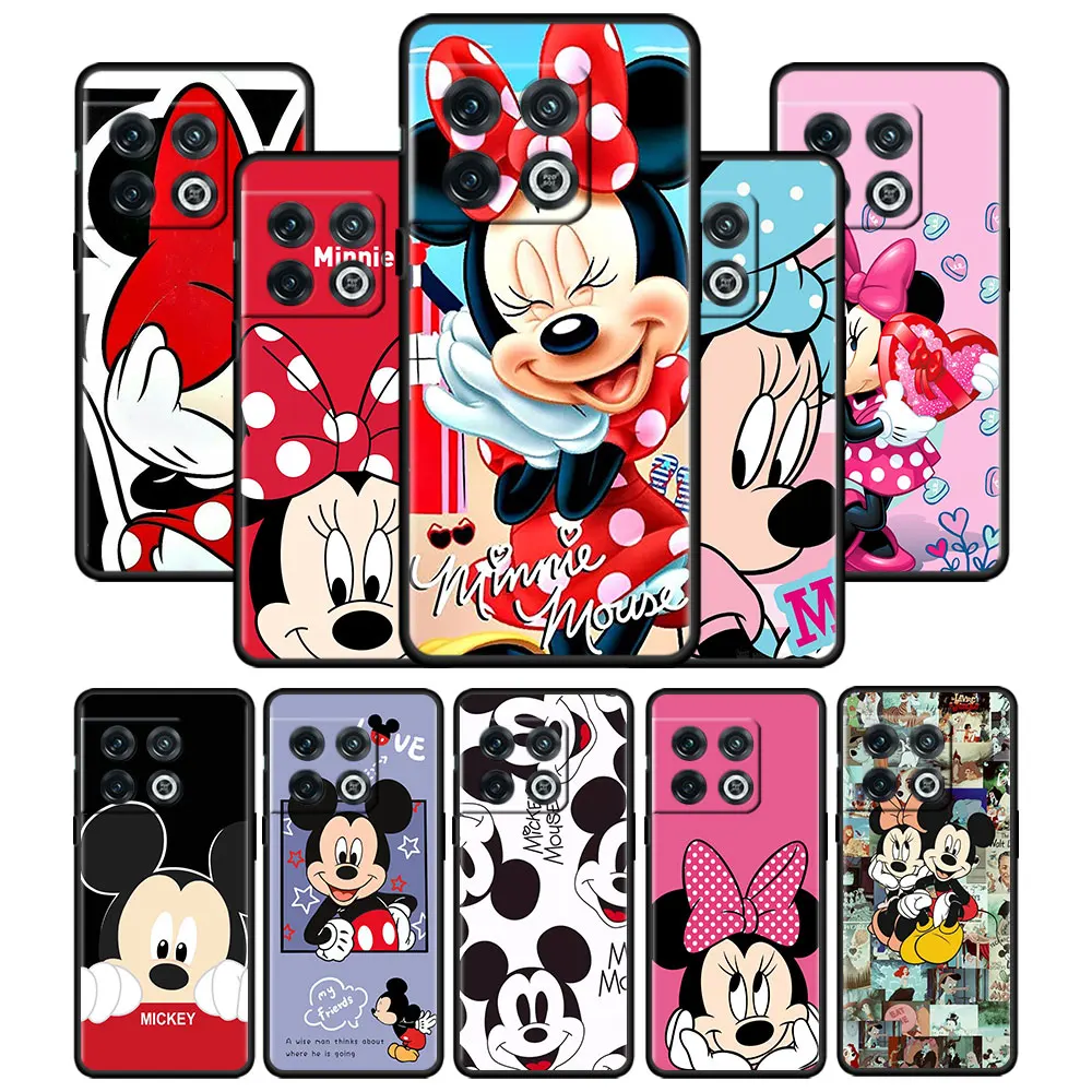 

Case Cover for Oneplus 1+ 9 8 7 7T 8T 9R 9RT 10 Pro Nord N10 N100 N200 CE 2 5G Print Official Disney Mickey Mouse Minnie Kid