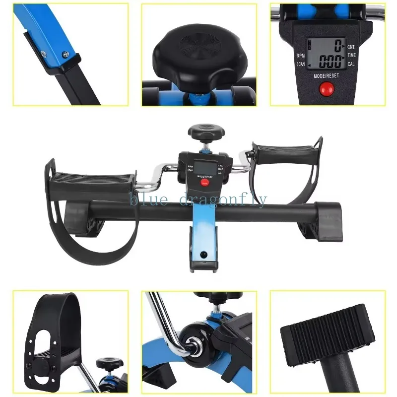 Педальный Тренажер peddler для ног рук тренажерного зала пожилых людей под столом