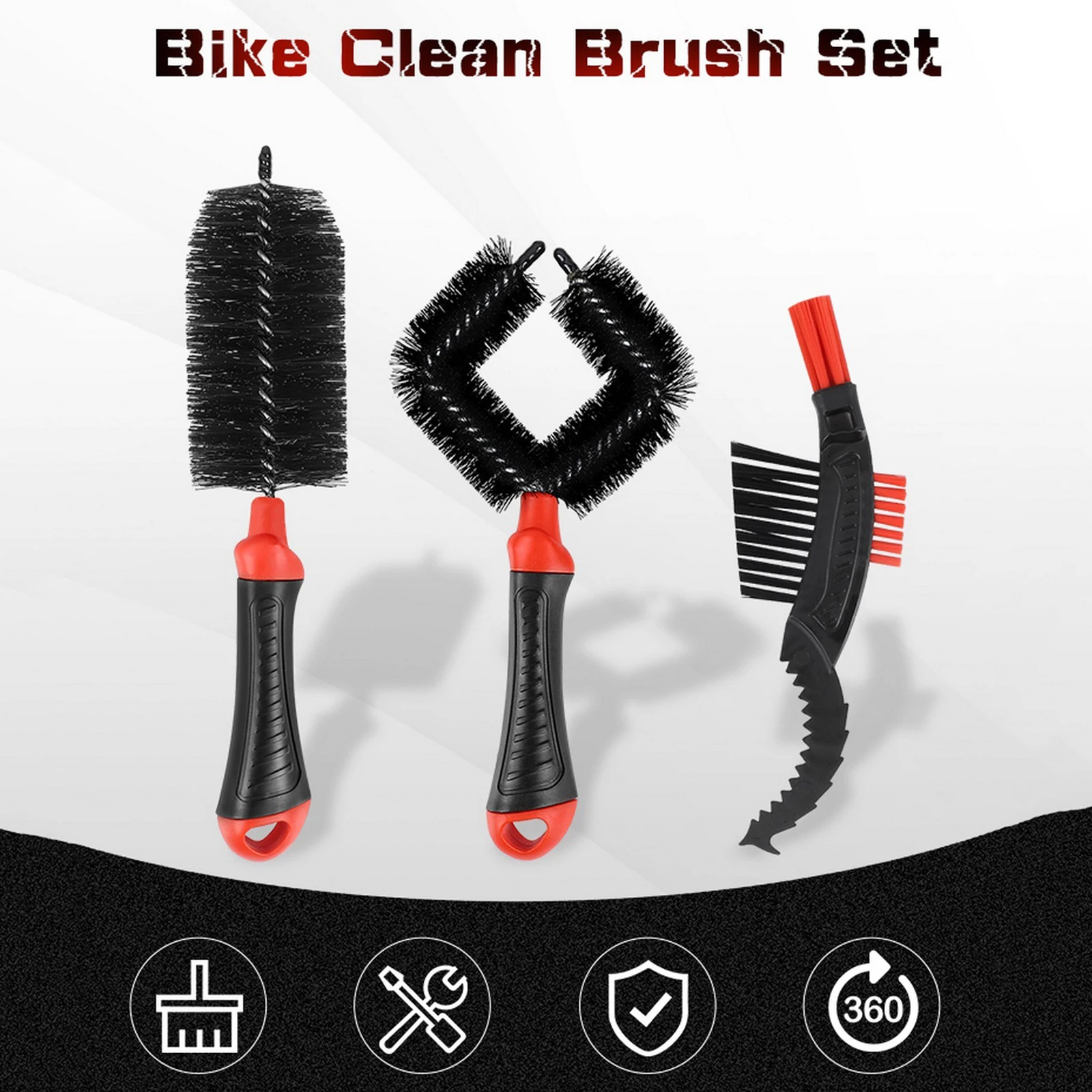 

Чистящий набор из трех предметов для велосипеда