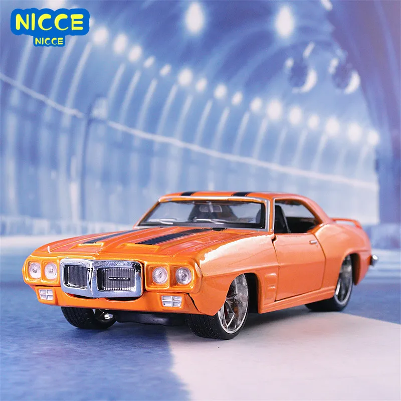 

Модель автомобиля Maisto 1:24 1969 Pontiac Firebird высокой модели, спортивный автомобиль из металлического сплава, литый под давлением автомобиль, игрушечный автомобиль для детей, подарок для мальчиков D2