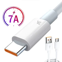 7a fast charging cable usb type c quick data cord mobile phone usb charger cables for xiaomi samsung huawei 66w charge cord