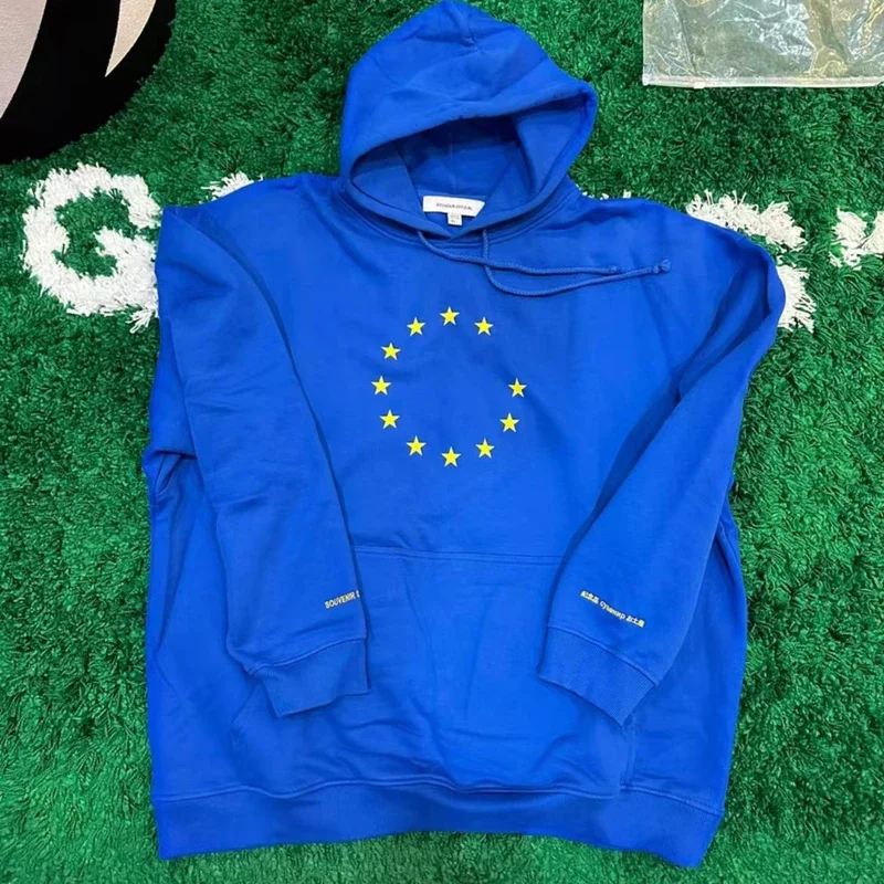 Толстовка с капюшоном KANYE WEST в американском стиле мужской и женский