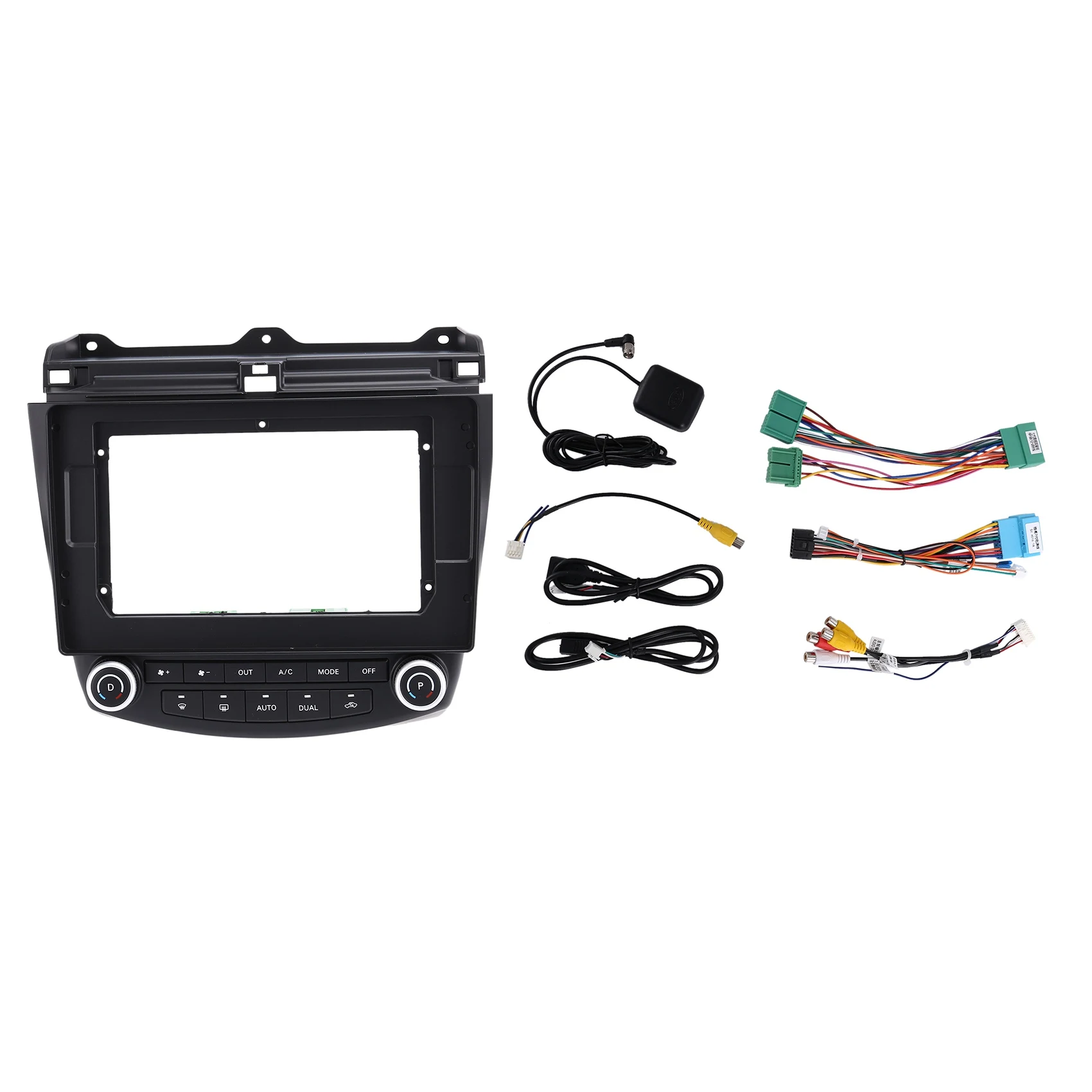 

Рама для автомобильного радио, 10 дюймов, для Honda Accord 7Th, рама для автомобильного Dvd, установка панели, крепление для приборной панели, установк...