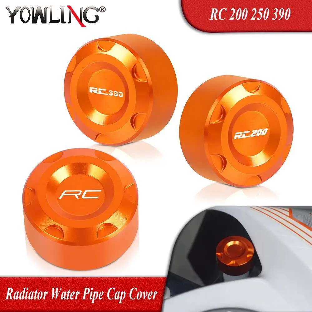 

FOR RC 200 250 390 RC200 RC250 RC390 2014 2015 2016 2017 2018 2019 2020 Motorcycle Accessories Radiator Water Pipe Cap Cover