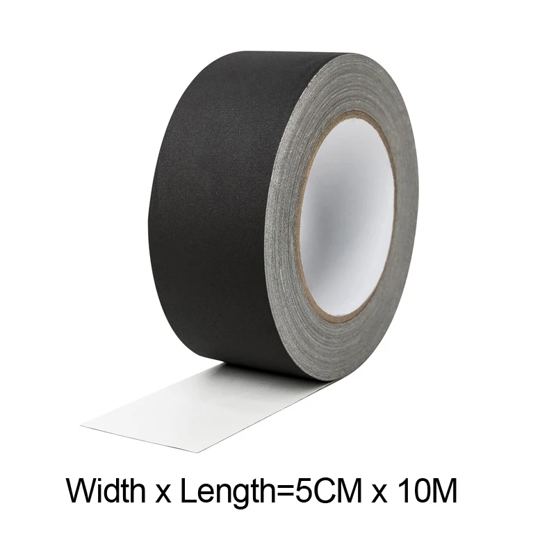 

Черная гафферская лента Gaffers 2,5х10м / 5х10м