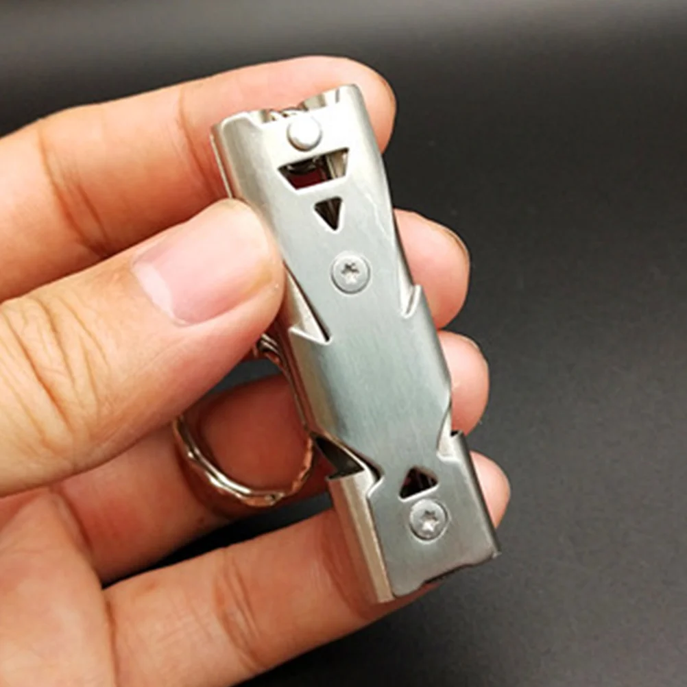 Дальний свисток для кемпинга охоты пешего туризма двойной трубки выживания