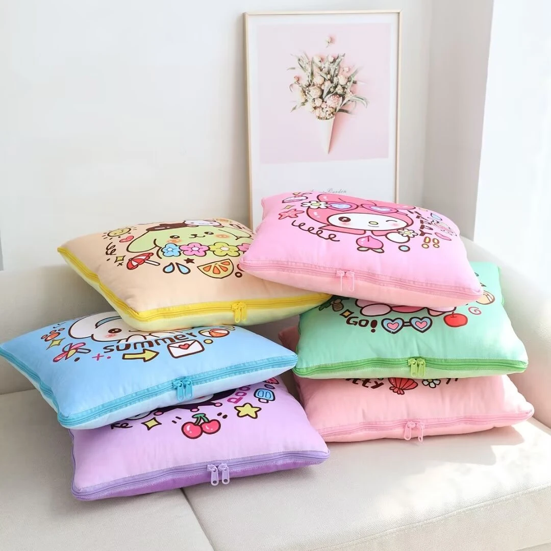 Мультяшная плюшевая подушка Хелло Китти из аниме полакко летнее одеяло